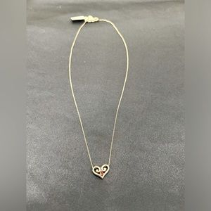 NWT Brighton Alcazar Garnet & Silver Necklace